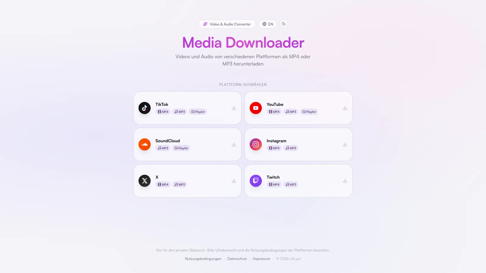Media Downloader